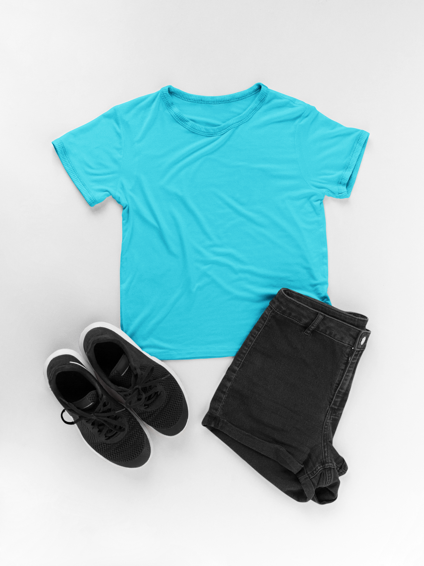 Boy Round Neck Half Sleeve Classic SkyBlue