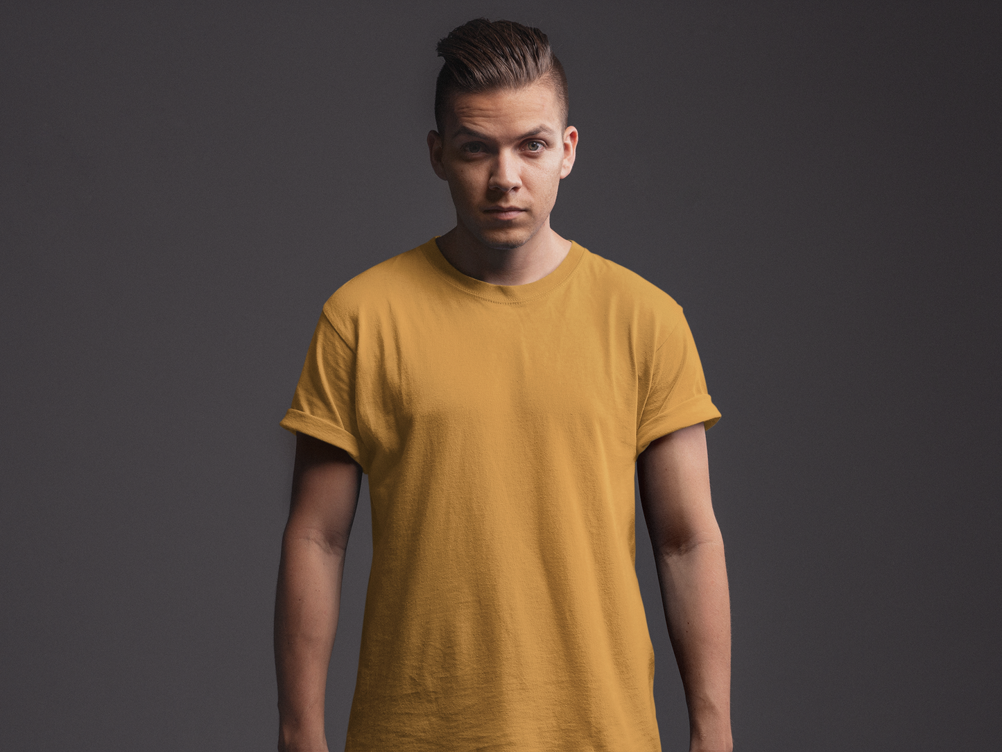 Premium T-Shirt - Golden Yellow