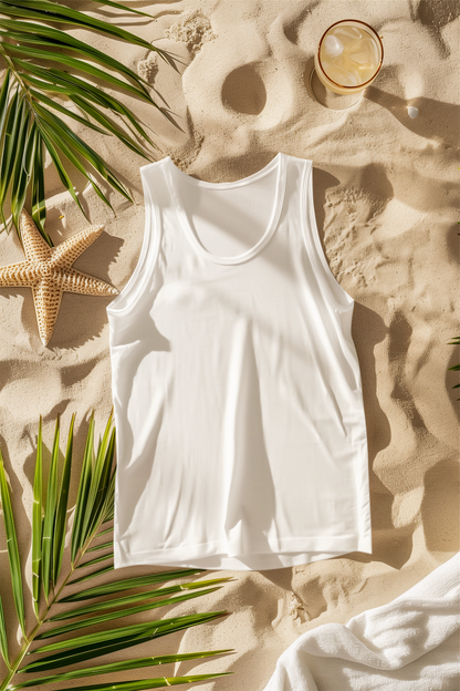 Female Tank Top White