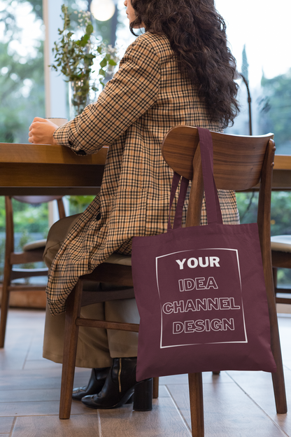 🌿 Ayuja Eco-Friendly Canvas Tote Bag - Stylish, Durable & Customizable