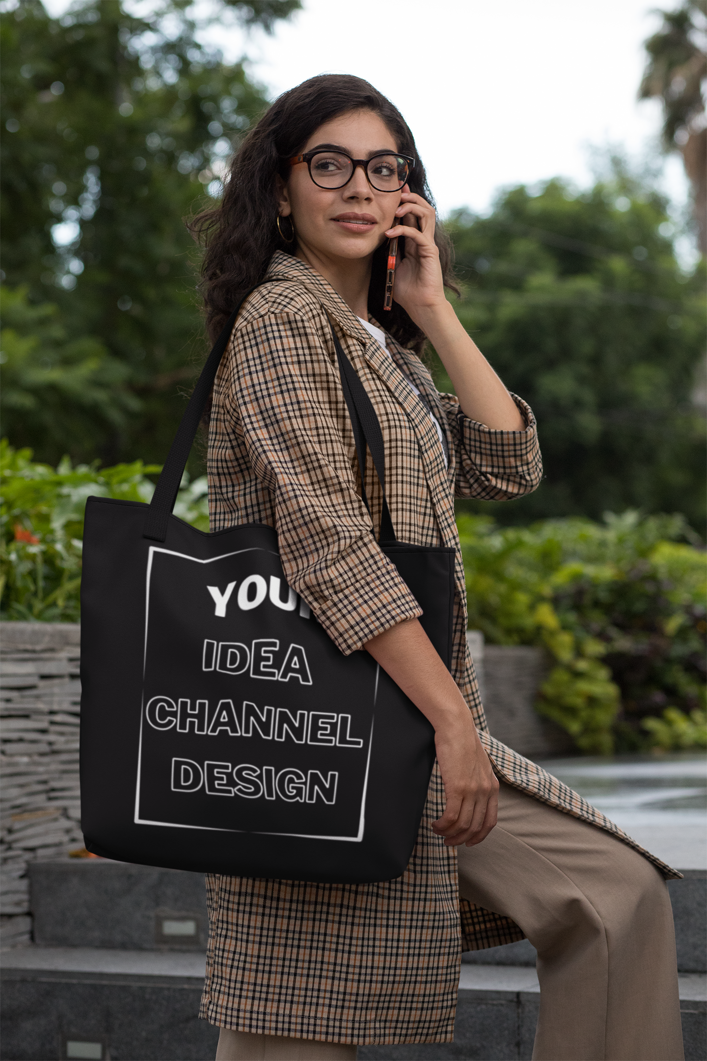 🌿 Ayuja Eco-Friendly Canvas Tote Bag - Stylish, Durable & Customizable