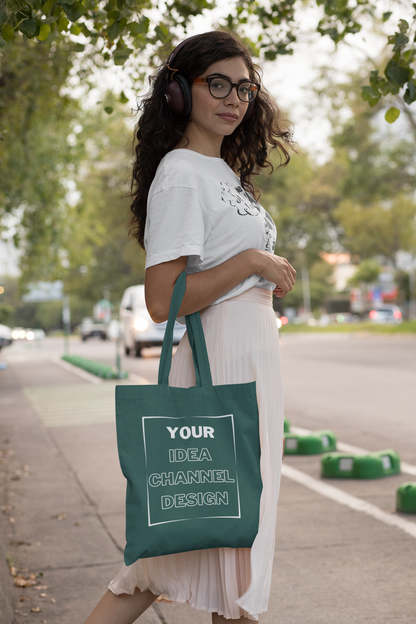 🌿 Ayuja Eco-Friendly Canvas Tote Bag - Stylish, Durable & Customizable