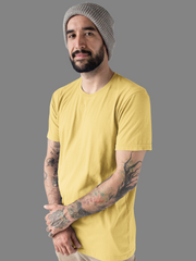 Premium Half Sleeve T-Shirt in Classic Yellow